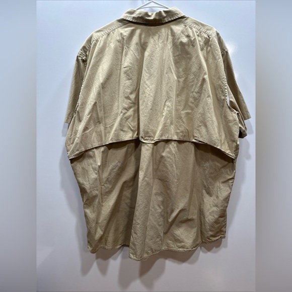 Eddie Bauer Comfort Shirt Outdoor Hiking Fishing Vented Yolk Mens Size 2XL - Picture 6 of 9